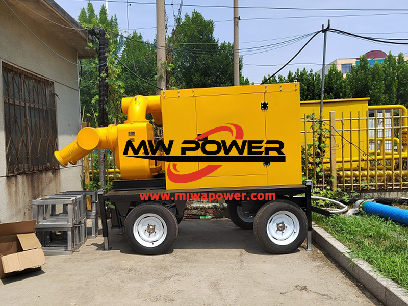 移动自吸泵 发往医院