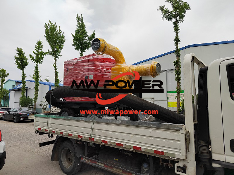 500方移动水泵 发往山西