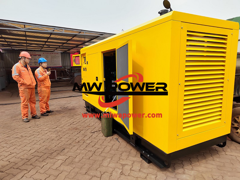 潍柴发电机 交付机械加工厂