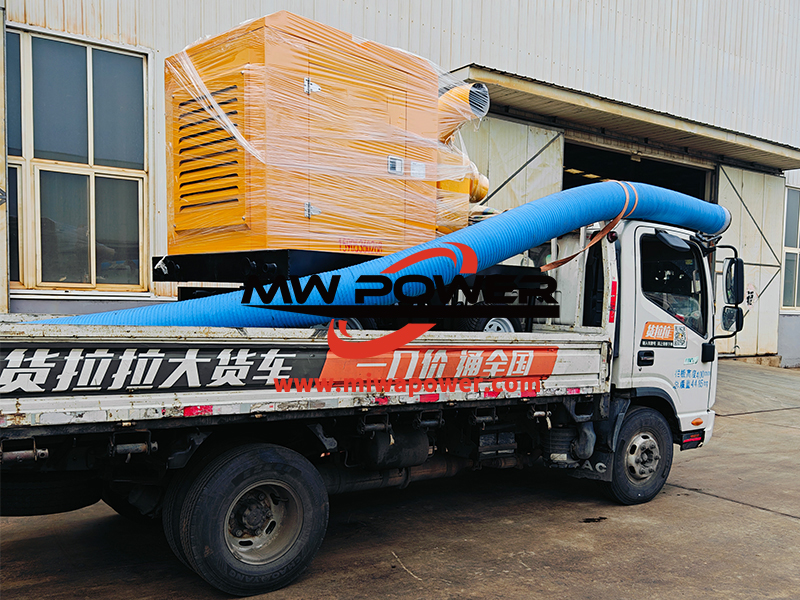 500方防汛自吸泵发货江苏