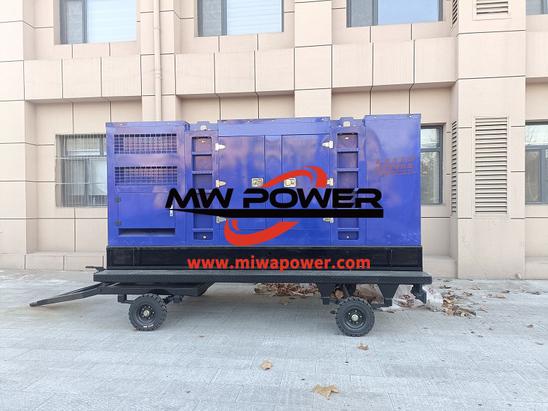 450kw康明斯移动型发电机 发往河北工业园