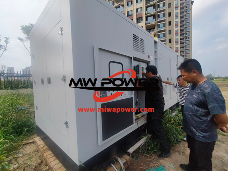 800kw潍坊发电机发往四川 安装交付