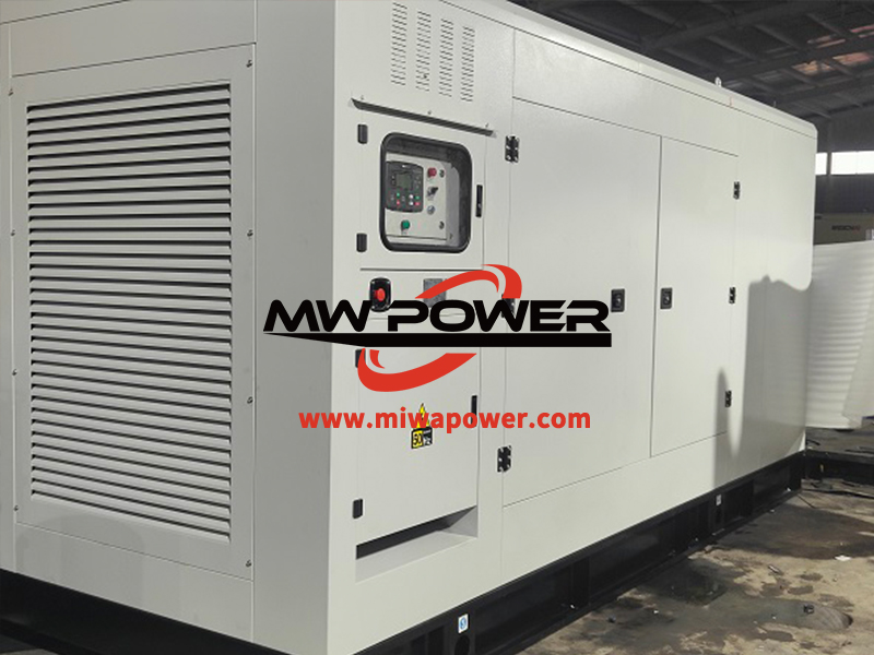 600kw美华发电机发往江西食品厂