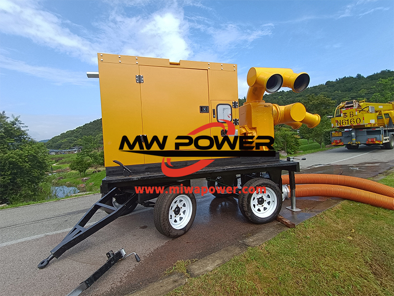 移动自吸泵交付试机视频