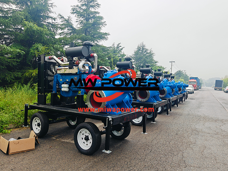 六台移动离心泵 发货江西