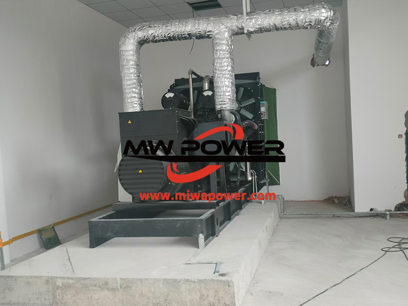 800kw东柴发电机安装