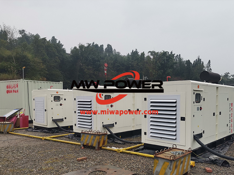200kw天然气发电机安装