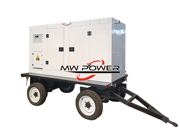 100KW移动式发电机组