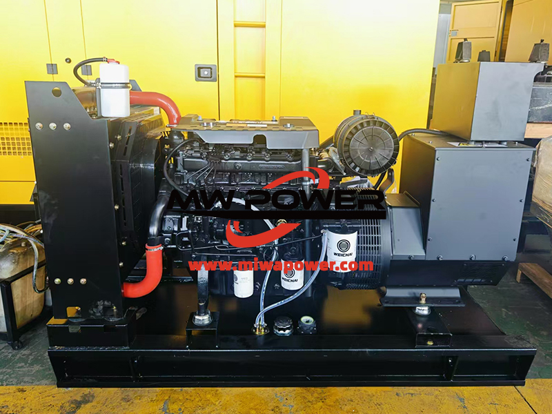 潍柴发电机 发货高速服务区