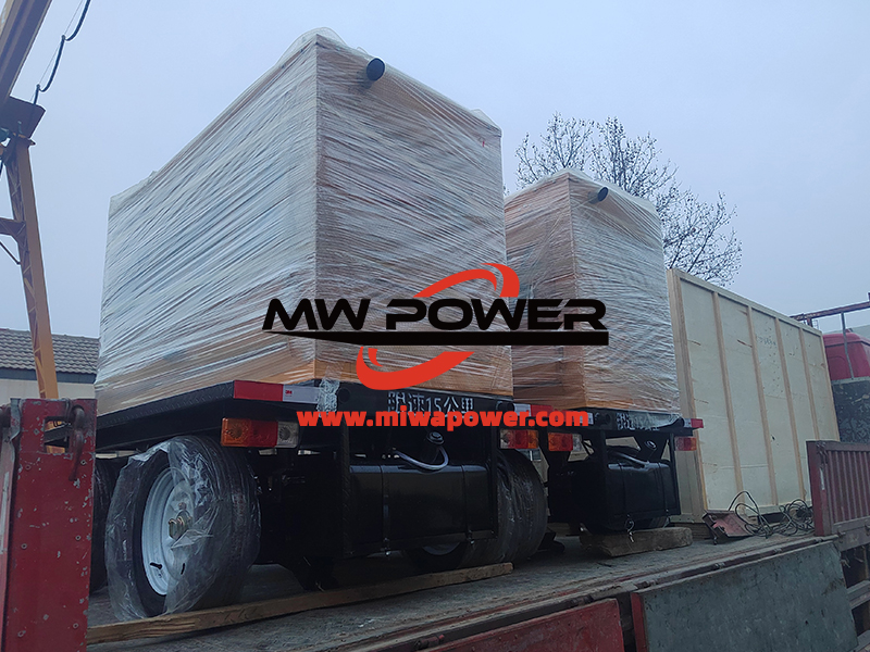 50kw移动柴油发电机组 发往港口