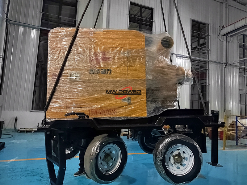 300方美华防汛泵车发货