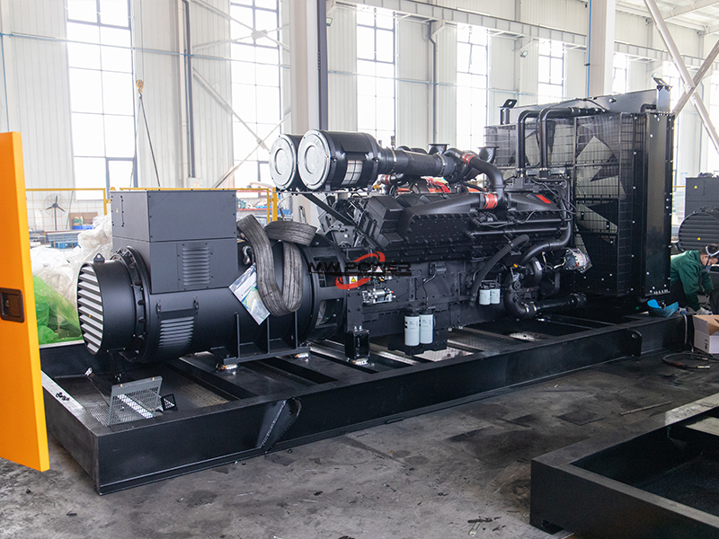 美华动力 1000kw康明斯发电机组发货