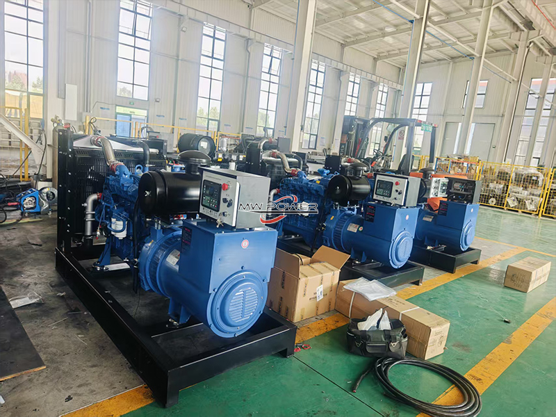 三台 50kw玉柴发电机发往广东