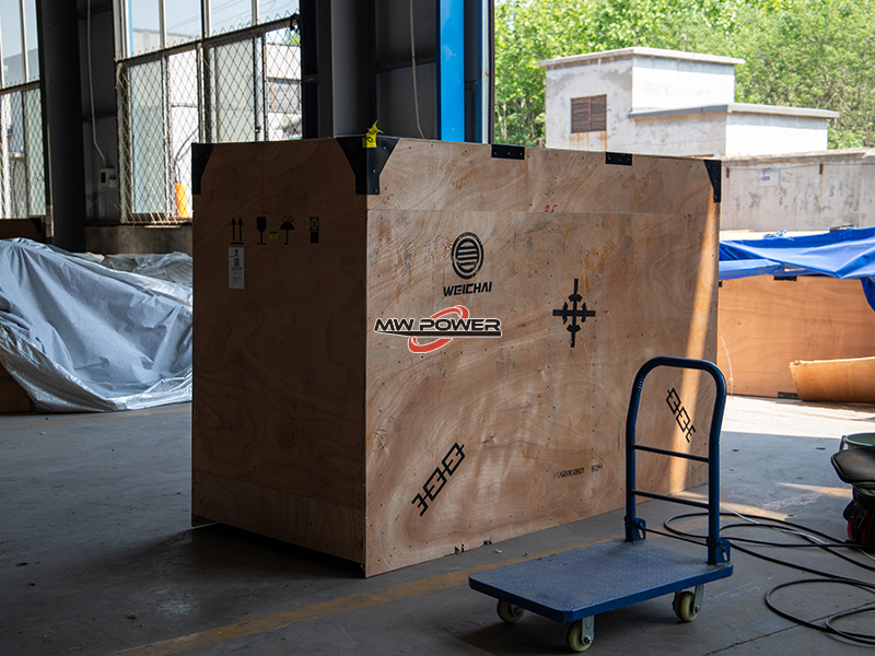 Отправка и экспорт электрогенераторов